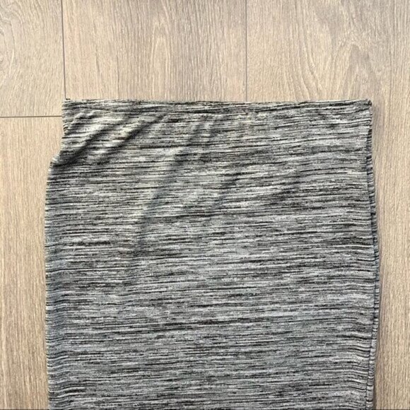 Zara Women’s High Waist Pencil Skirt Space dye print Grey Black Size Medium - Picture 7 of 14